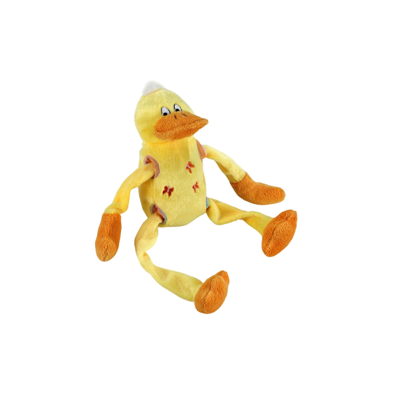 STA0876-1 Jouets en peluche à cinq styles Shaking Farm – Vache, Grenouille, Canard, Chien, Cochon