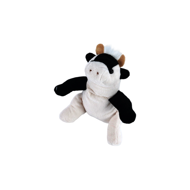 ST99-405-2 Peluches de 5,5 pouces pour posture allongée/assise à la ferme (canard, cochon, vache, grenouille)