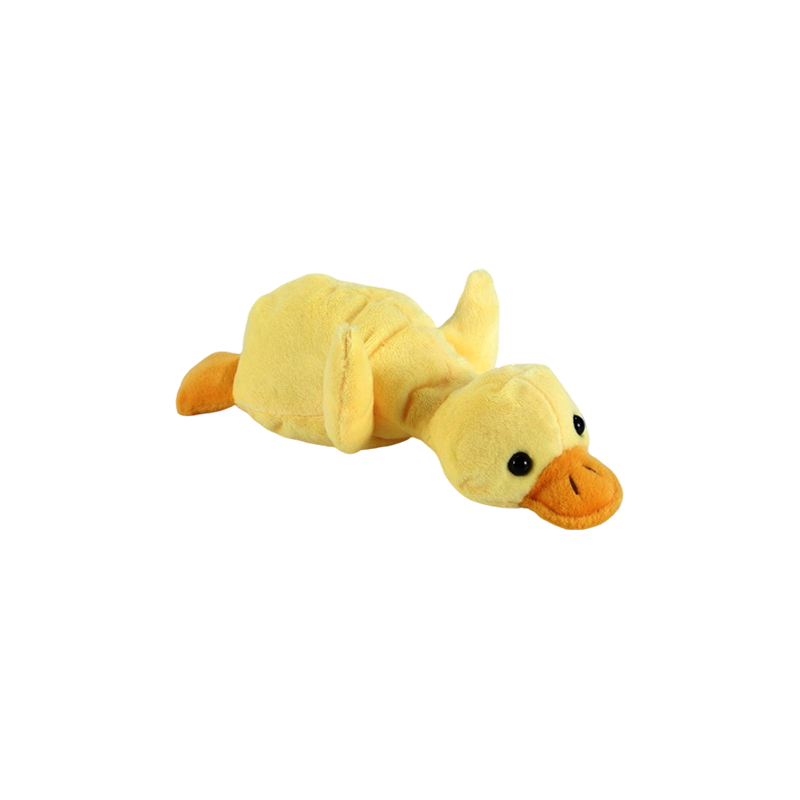 ST99-405-2 Peluches de 5,5 pouces pour posture allongée/assise à la ferme (canard, cochon, vache, grenouille)