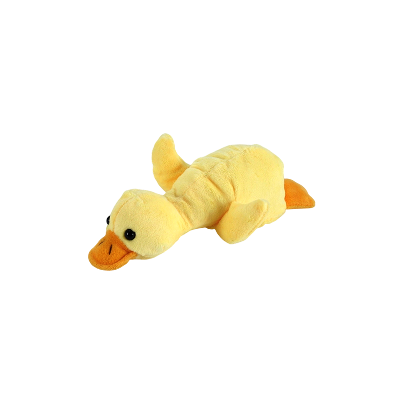 ST99-405-2 Peluches de 5,5 pouces pour posture allongée/assise à la ferme (canard, cochon, vache, grenouille)