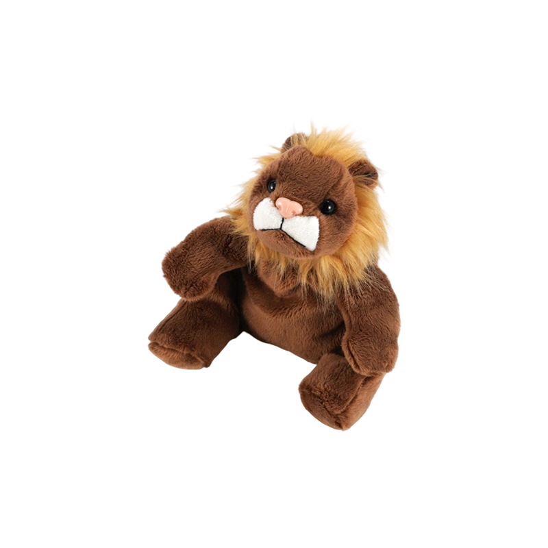 ST99-405-3 Peluches ultra-douces Forest Five-Style de 7 pouces – Zèbre, tigre, lion, singe, éléphant