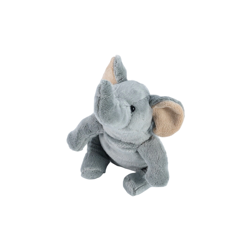 ST99-405-3 Peluches ultra-douces Forest Five-Style de 7 pouces – Zèbre, tigre, lion, singe, éléphant
