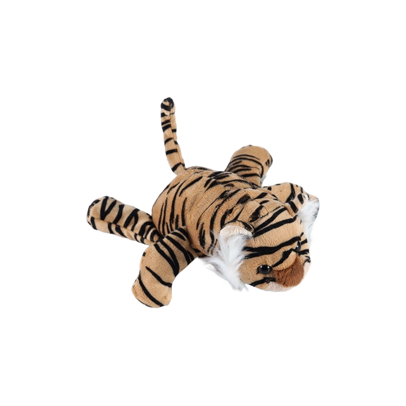 ST99-405-3 Peluches ultra-douces Forest Five-Style de 7 pouces – Zèbre, tigre, lion, singe, éléphant