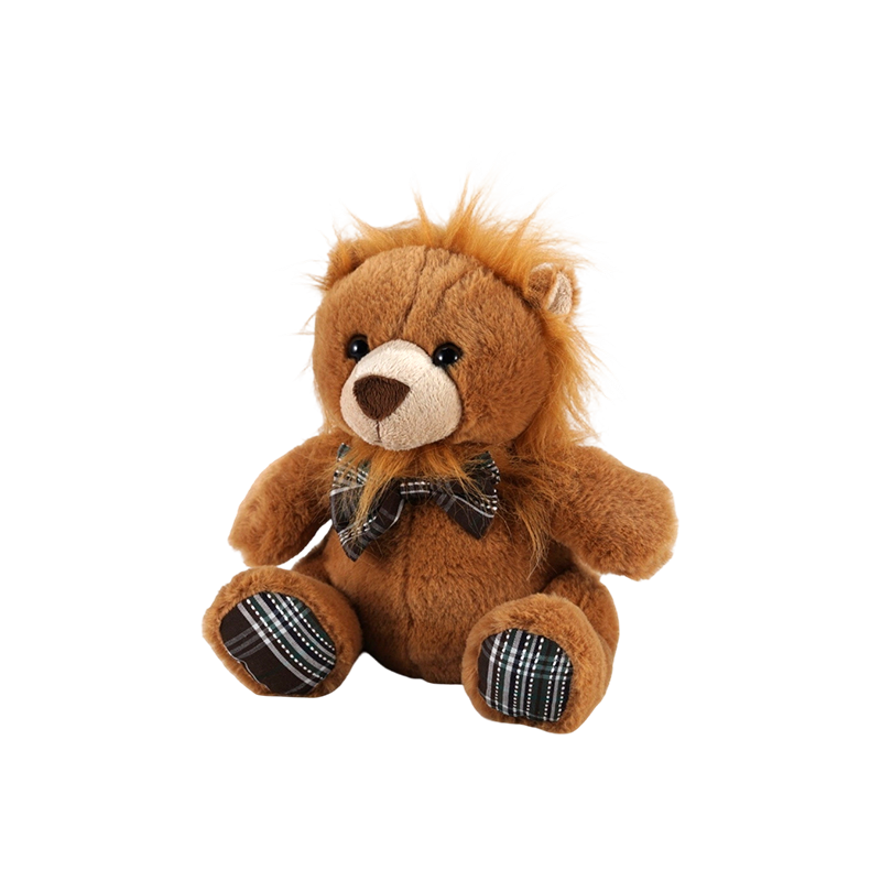 STA01314-3 Jouets en peluche Forest Kingdom Series (4 styles standard) – Éléphant, Lion, Panda, Ours brun