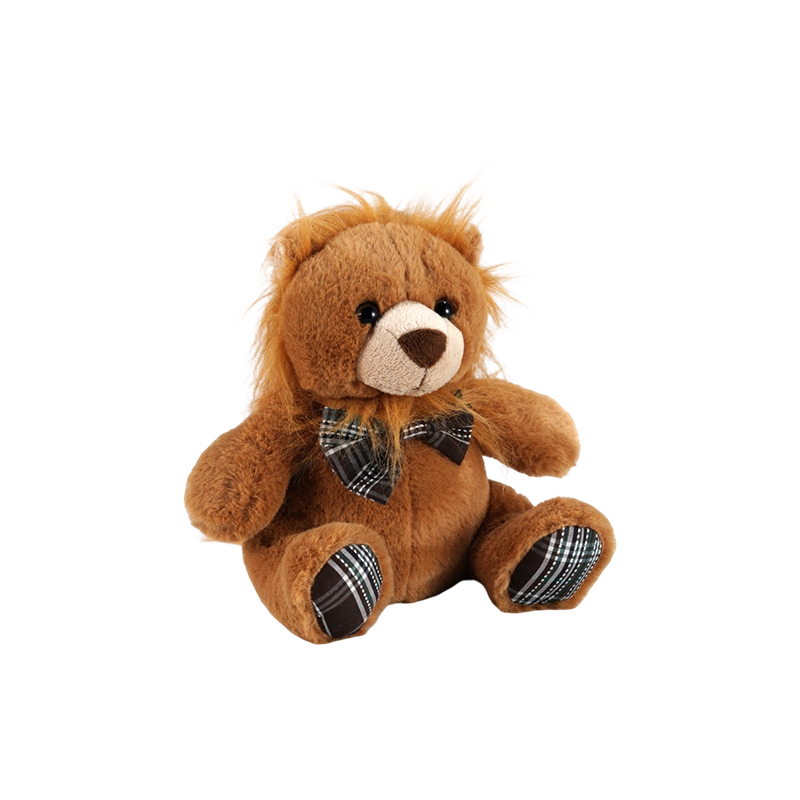 STA01314-3 Jouets en peluche Forest Kingdom Series (4 styles standard) – Éléphant, Lion, Panda, Ours brun