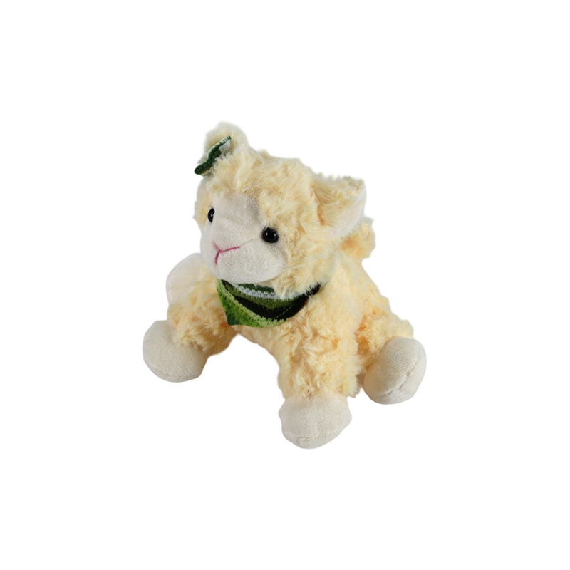 STA01205-2 Peluche d'agneau de Pâques en position assise
