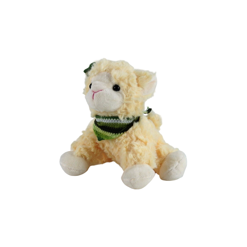 STA01205-2 Peluche d'agneau de Pâques en position assise