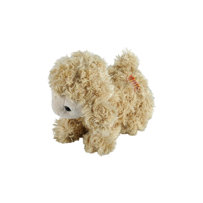 STA01341 Peluche agneau allongée tricolore