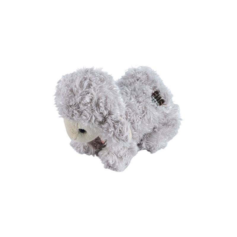 STA01341 Peluche agneau allongée tricolore