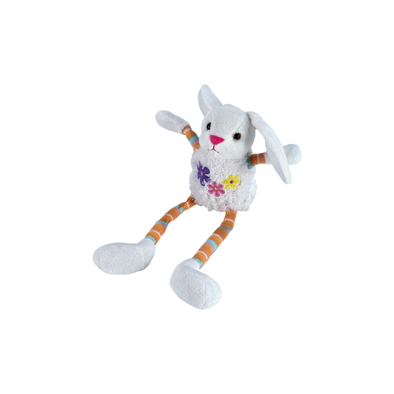 STA0886 Peluche lapin tremblant de Pâques