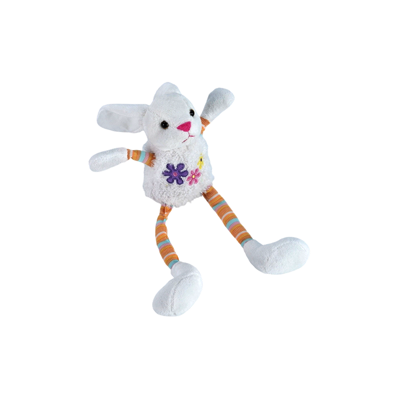 STA0886 Peluche lapin tremblant de Pâques