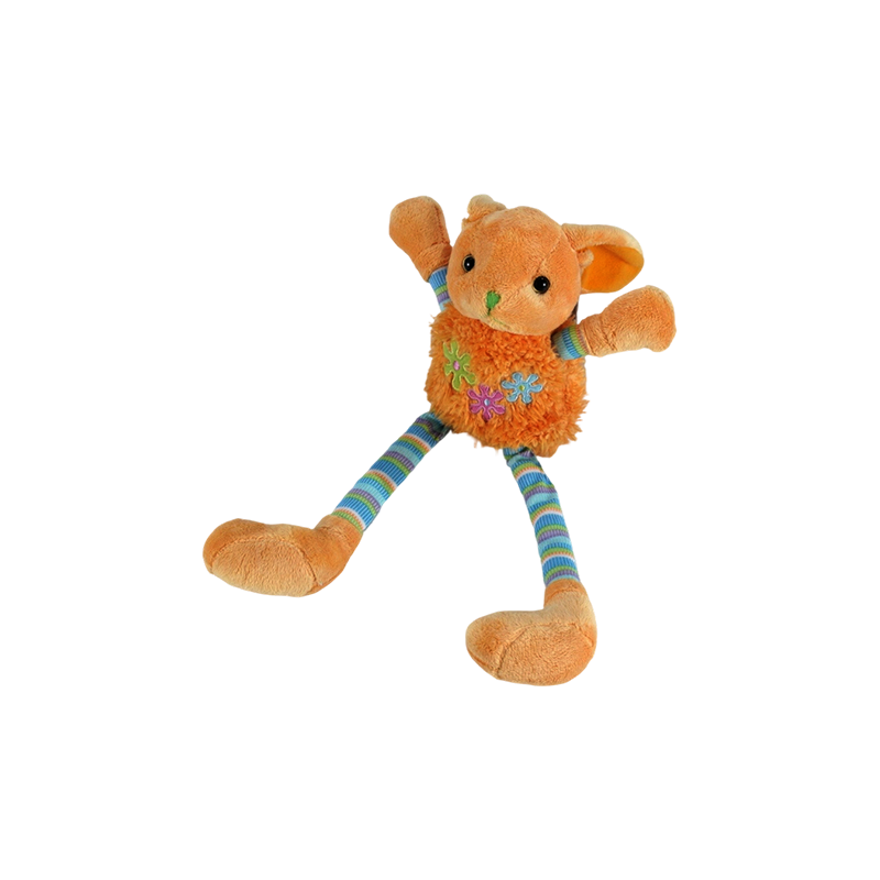 STA0886 Peluche lapin tremblant de Pâques