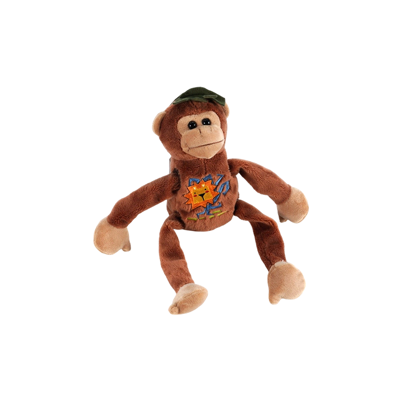 STA0876-1 Jouets en peluche à six styles Shaking Forest – Léopard, Ours, Tigre, Lion, Singe, Éléphant
