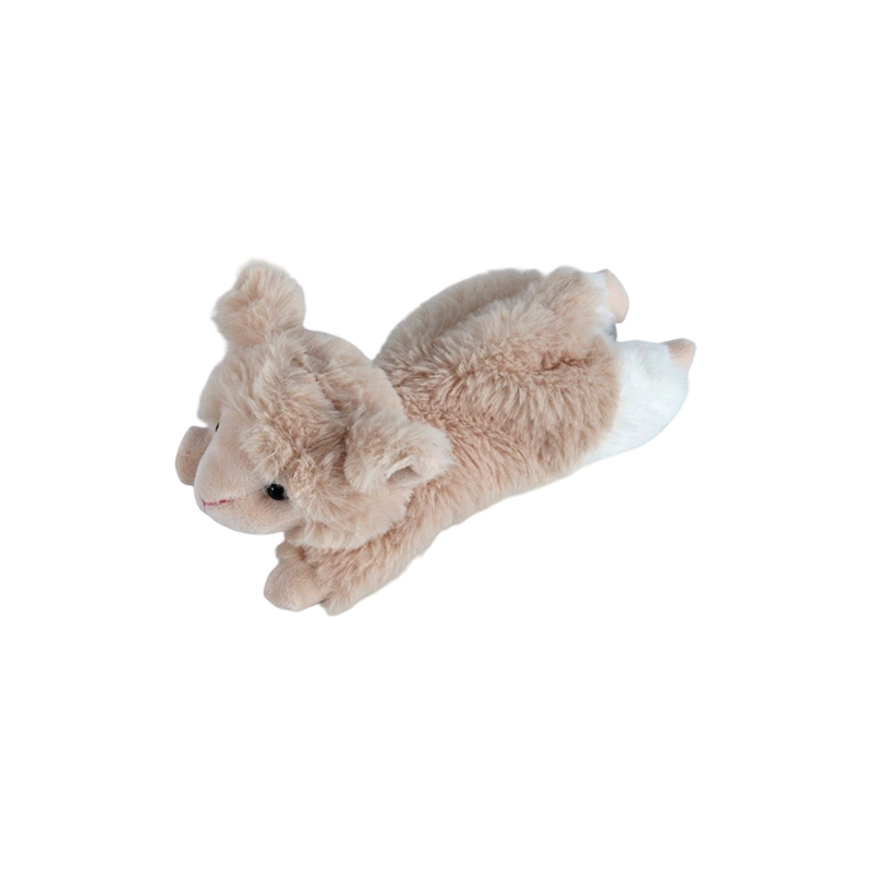 STA02030 Peluches pour animaux mous, pose allongée – Chien, chat, mouton, lapin