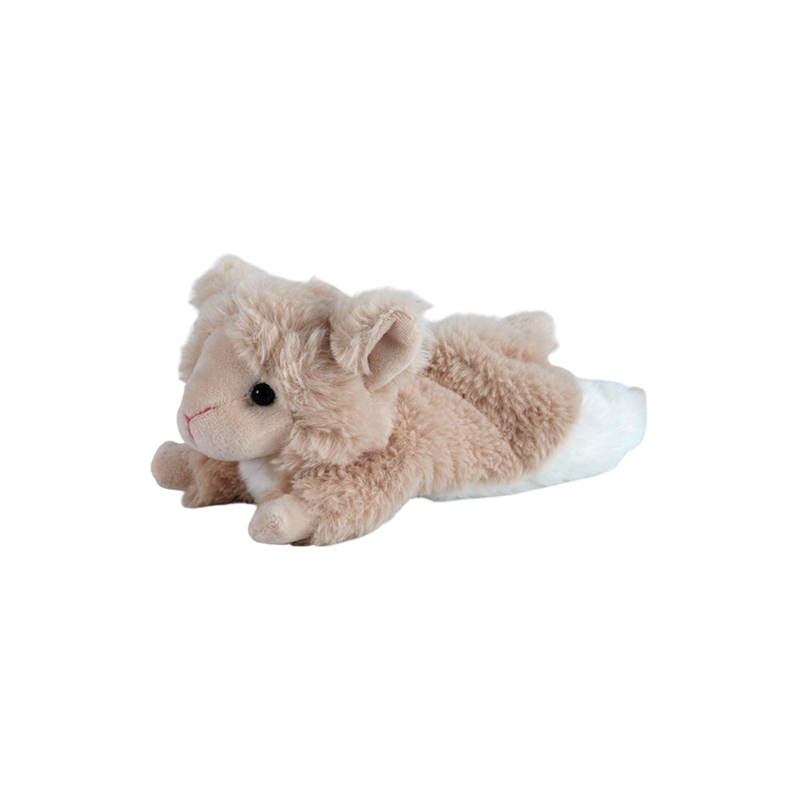 STA02030 Peluches pour animaux mous, pose allongée – Chien, chat, mouton, lapin