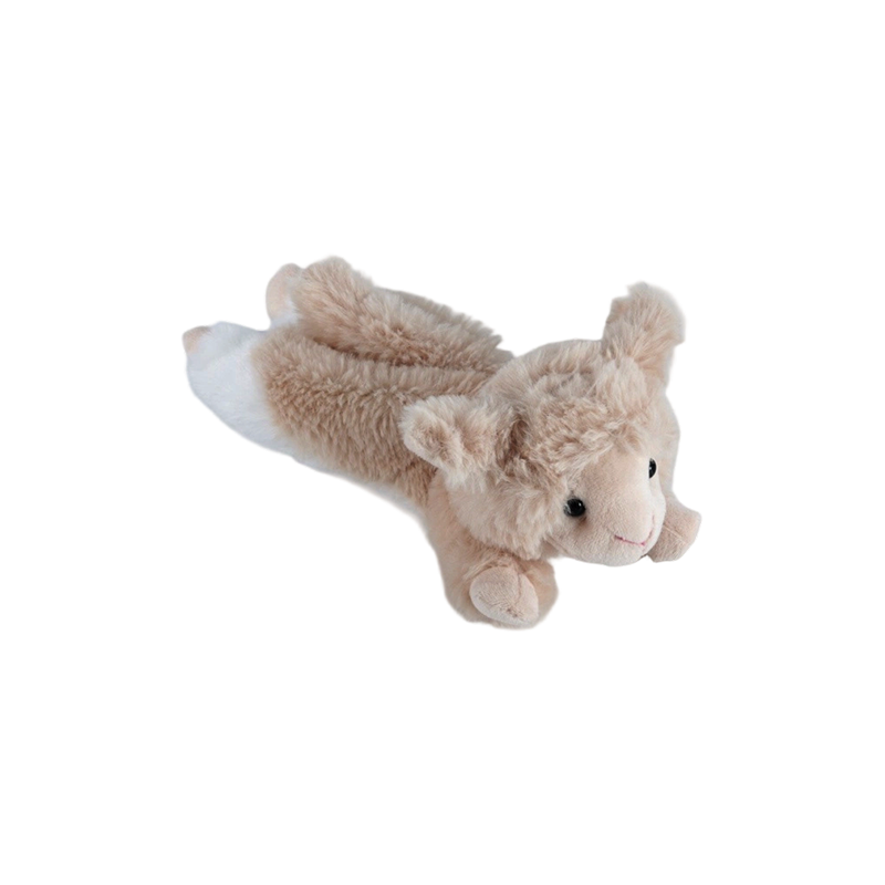 STA02030 Peluches pour animaux mous, pose allongée – Chien, chat, mouton, lapin