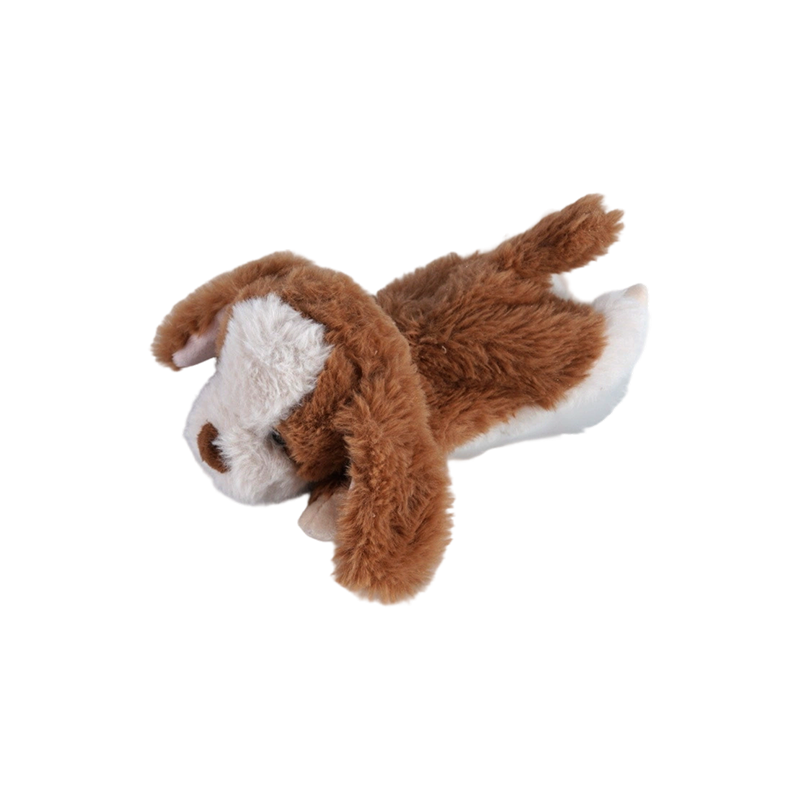 STA02030 Peluches pour animaux mous, pose allongée – Chien, chat, mouton, lapin