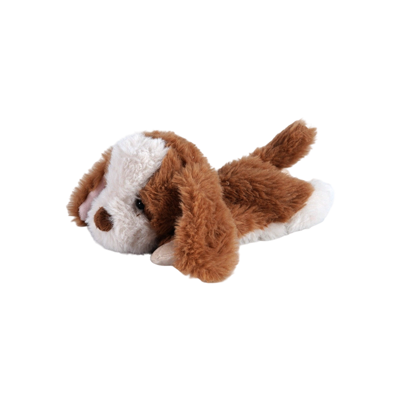STA02030 Peluches pour animaux mous, pose allongée – Chien, chat, mouton, lapin