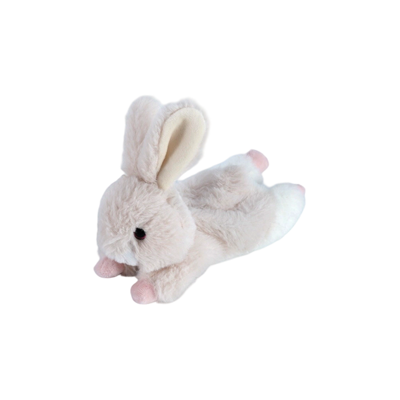 STA02030 Peluches pour animaux mous, pose allongée – Chien, chat, mouton, lapin