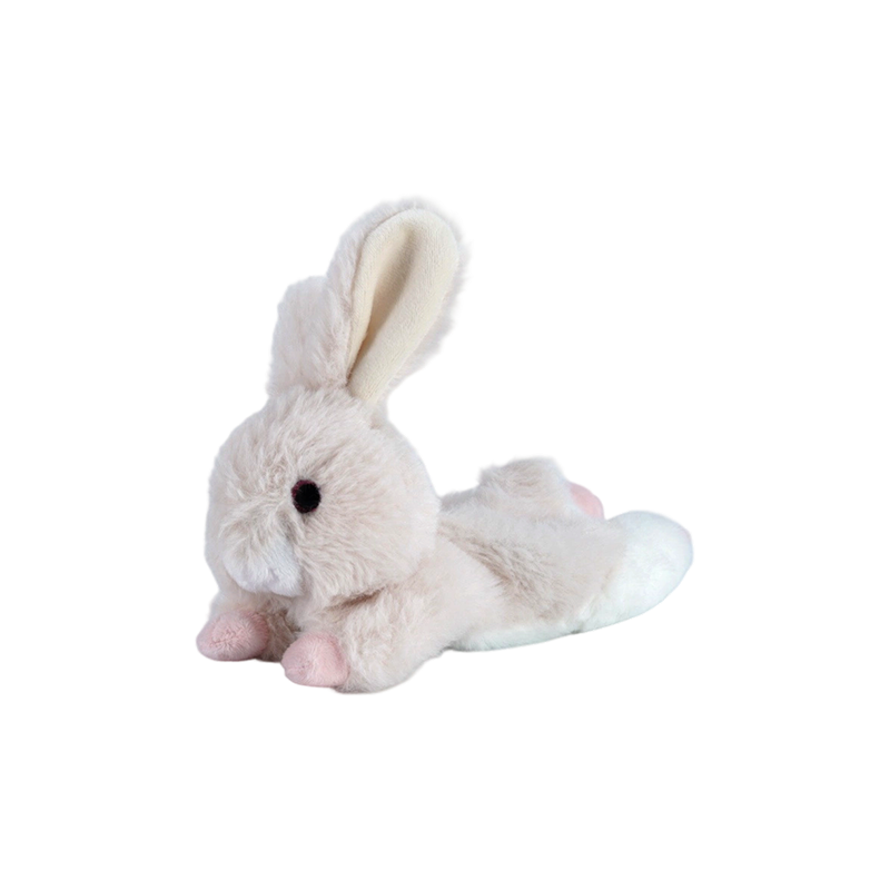 STA02030 Peluches pour animaux mous, pose allongée – Chien, chat, mouton, lapin