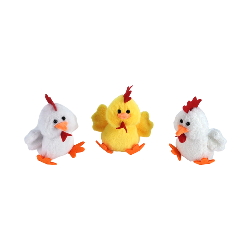 STA01155 Peluche de poussin de Pâques