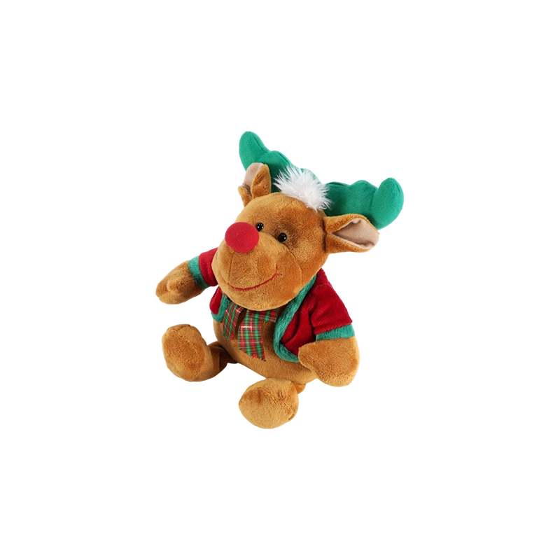 STA01177-1 Trio de peluches de Noël classiques de taille moyenne
