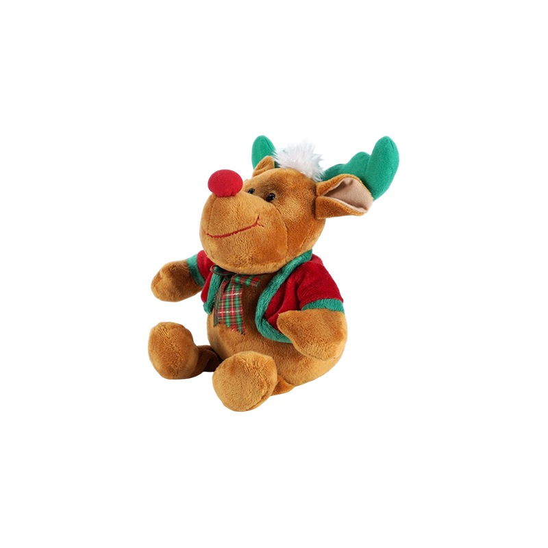 STA01177-1 Trio de peluches de Noël classiques de taille moyenne