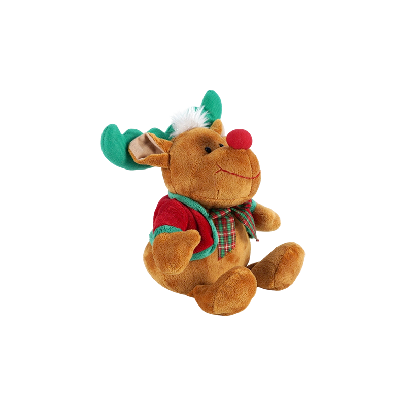 STA01177-1 Trio de peluches de Noël classiques de taille moyenne