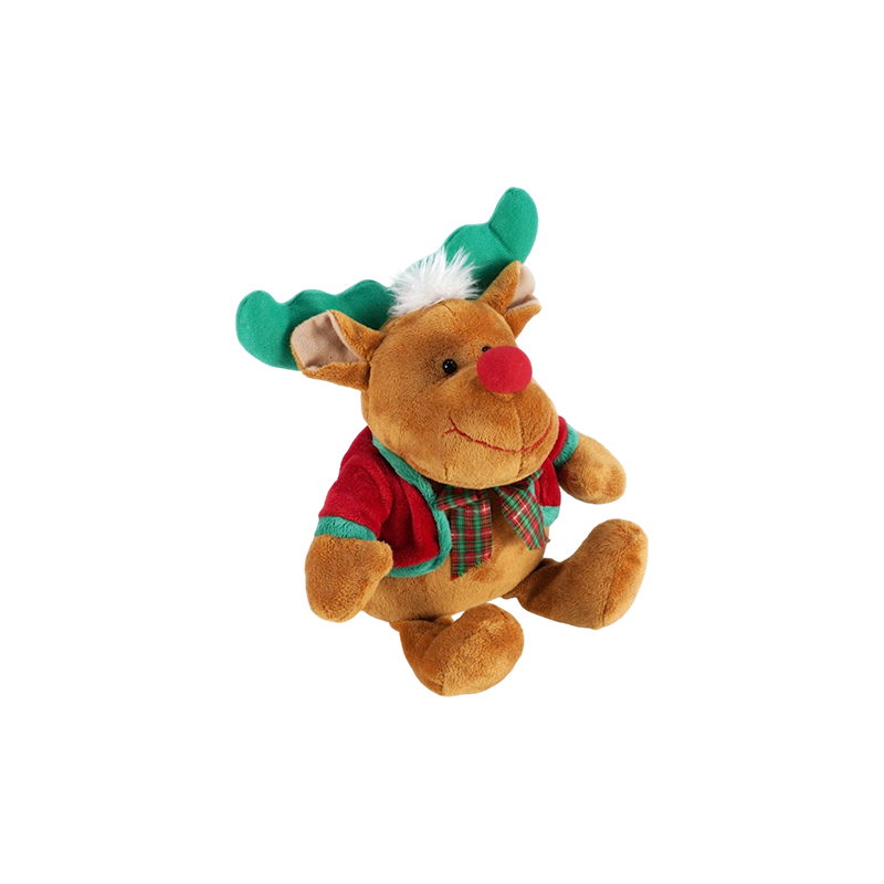 STA01177-1 Trio de peluches de Noël classiques de taille moyenne