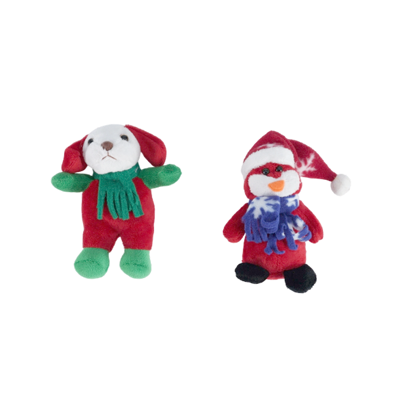 Collection de décorations en peluche pour animaux de Noël STA0051
