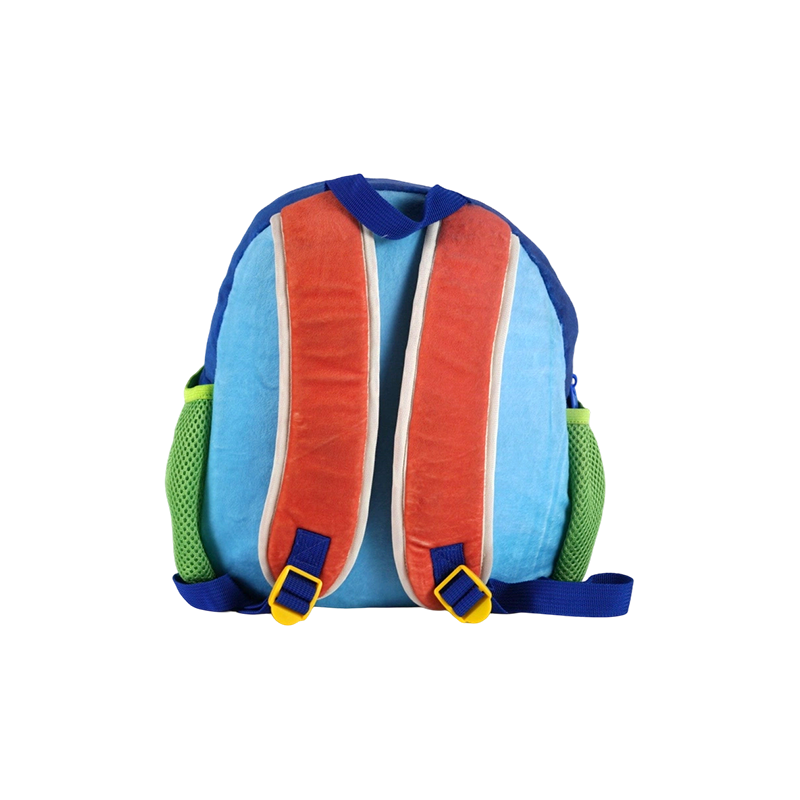 Sac à dos en tissu peluche à motif léopard pour enfants (super doux)