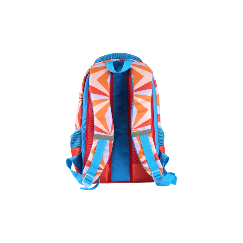 Sac à dos ergonomique pour enfants en tissu Oxford à imprimé léopard