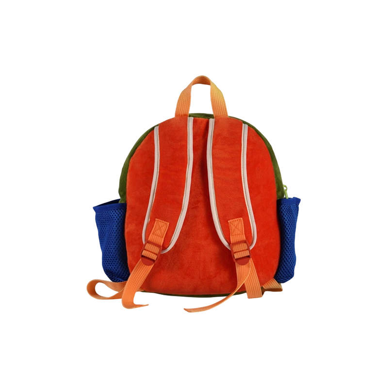 Sac à dos en tissu pelucheux à motif d'oiseau pour enfants (super doux)