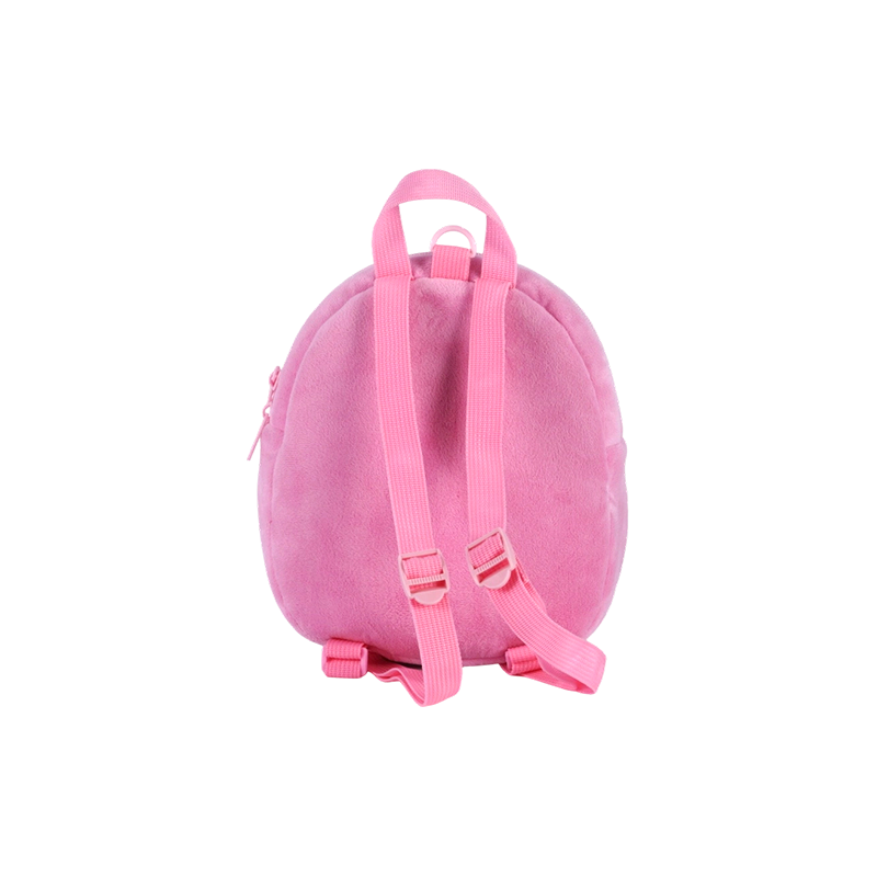 Sac à dos en tissu peluche pour enfants à imprimé alpaga