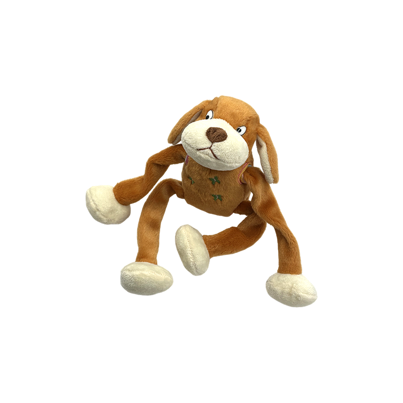 STA0876-1 Jouets en peluche à cinq styles Shaking Farm – Vache, Grenouille, Canard, Chien, Cochon