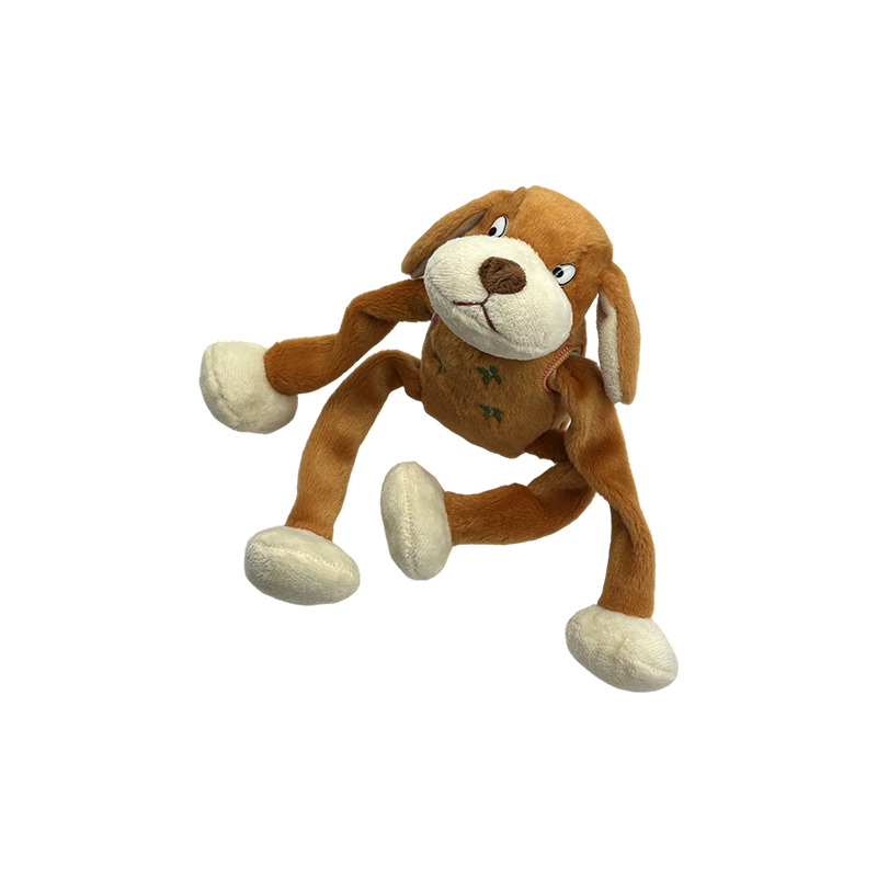 STA0876-1 Jouets en peluche à cinq styles Shaking Farm – Vache, Grenouille, Canard, Chien, Cochon