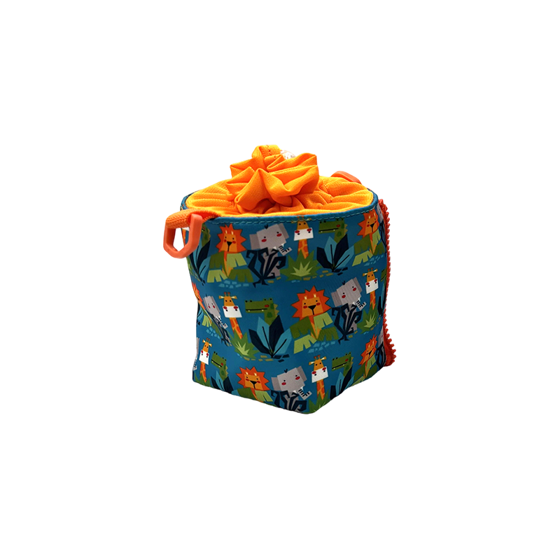 Ensemble de sac à dos 2 en 1 en tissu Oxford pour enfants avec sac pour bouteille d'eau amovible